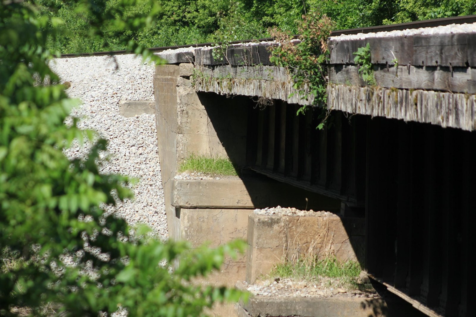 West abutment
